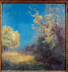 Az út peyrelebade. Odilon Redon (1840-1916) festménye