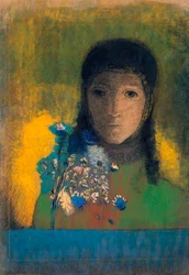 Vadvirágos nő, 1900.