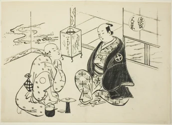 A Hahakigi fejezet a "The Tale of Genji"-ből (Genji Hahakigi), a Genji paródiák sorozatából