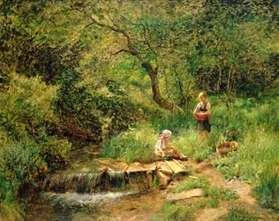A zöldben