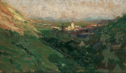 Kilátás a Kahlenberg falura