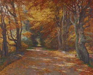 A Prater sugárút ősszel