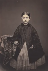 Egy lány portréja,c. 1857 (fotó)