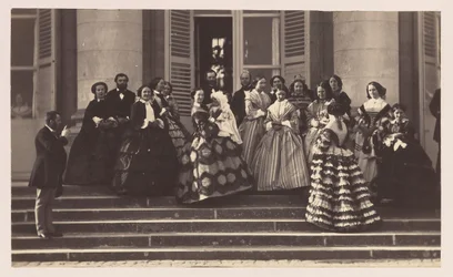 Compiègne, A császári herceg bemutatása, 1856.