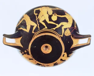 Padlás Vörös alakos kylix, ie 500-480 (kerámia)