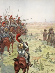 Napóleon, a borodinói csata előtt, 1812. szeptember 7