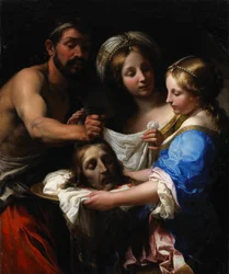 Salome Keresztelő Szent János fejével, 1680 körül
