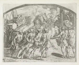 Jerikó bukása Festmények Raphael loggiájában (sorozat címe)
