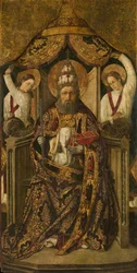 Szent Péter trónoló