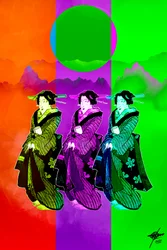 Pop Art gésa trió