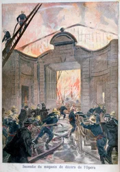 Tűz az Operában, Párizs, 1894