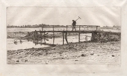 Footbridge, Worth, 1879.