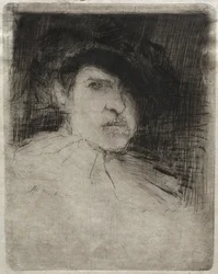 Önarckép jelmezben, 1880.