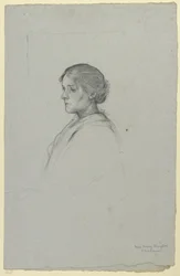 Fanny Kingdon kisasszony portréja