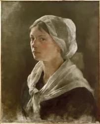 Worpswedei lány