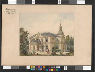 A badeni „Hahn” villa átalakítása