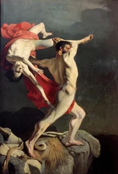 Herkules és Lichas, 1849