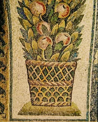 Egy kosár gyümölcs, i.sz. 430 körül (mozaik)