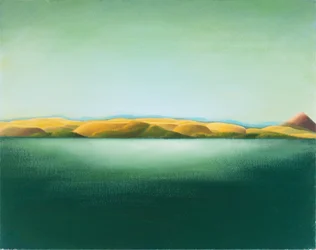 Paysage n°2, 2015 (olaj, fatábla)
