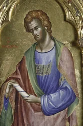 Szent Fülöp, 1630085 poliptichon részlete szentekkel