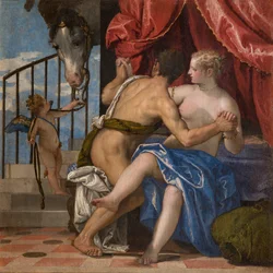 Vénusz és Mars, kb. 1575