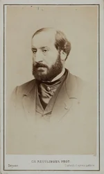 Emile Augier portréja 1820-1889.