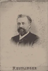 Henri Maréchal zeneszerző portréja 1842-1924, 1893.