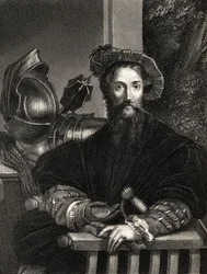 Kolumbusz Kristóf (1451-1506) (metszet)