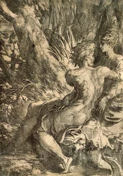 Szerelmesek, c1527.