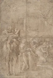 A Pásztorok imádása, 1524-27.