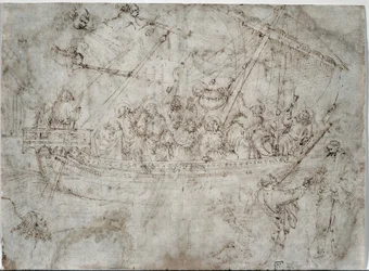 Két hajórajz, 1410-es évek.
