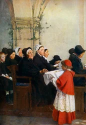 Az áldott kenyér, c1879, 1912.