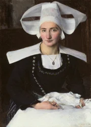 Nő Bretagne-ból