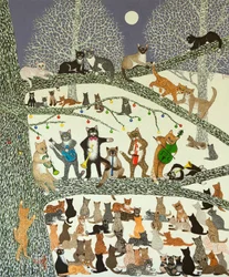 A Resounding Success, 2012 (akril, calico)