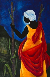 A cukornádmezőre, 2013 (akril, vászon)