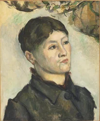 Madame Cézanne portréja