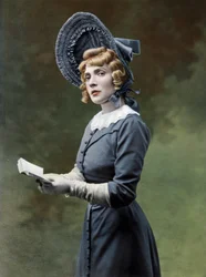 Eve Lavalliere as Miss Helyett in operetta