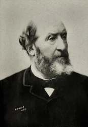 Emile Augier portréja (fotó)