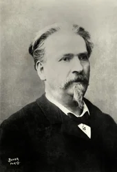 Frederic Mistral portréja (fénykép)
