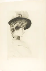 Egy kalapos nő portréja (Madame Letellier)