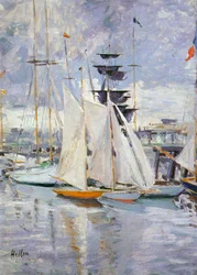 A kikötő, Deauville, Normandia, 1912