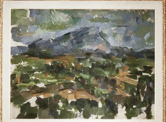 Mont Sainte Victoire a Les Lauves felől nézve (olaj, vászon)