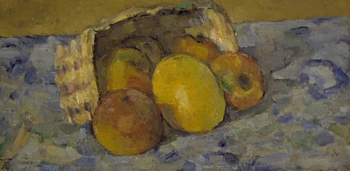 Overturned Basket of Fruit, c.1877 (oil on canvas)
