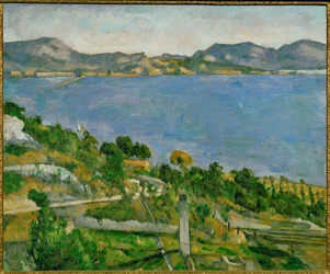 A marseille-i öbölre néző kilátás (olaj, vászon)