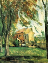 Gesztenyefák és farm Jas de Bouffanban