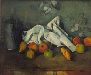 Tejesdoboz és alma, 1879-1880