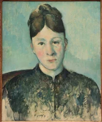 Madame Cézanne portréja
