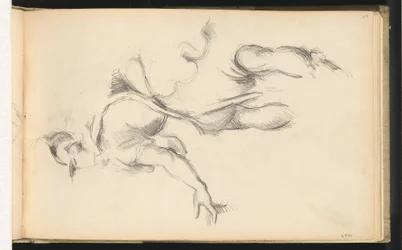 Franciaország allegorikus alakjának tanulmányozása Rubens A két hercegnő cseréje című művében, 18821885.