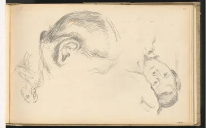 Három fej, Madame Cézanne egyike
