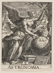 7. tábla: Astronomia, The Seven Liberal Arts, kb. 1628-66., kb. 1628-66.